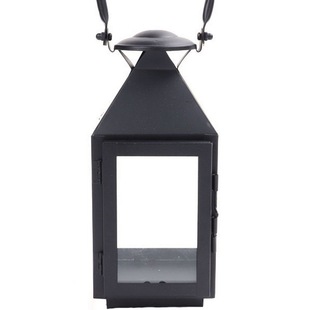 欧式烛台蜡烛灯罩铁艺防风风灯马灯落地庭院样板房装饰品玻璃灯笼