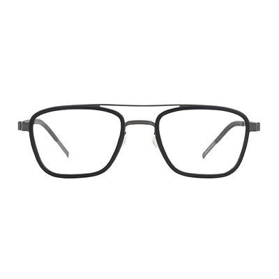 德国蔡司超轻纯钛双梁眼镜框男潮