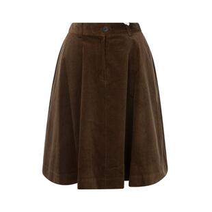 NOTHING WRITTEN 春季女士复古风休闲简约迷你半裙银泰百货