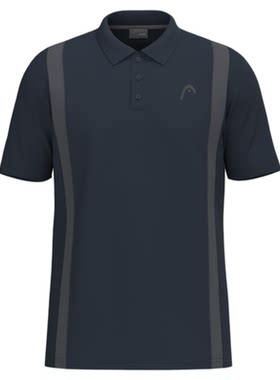 HEAD海德2025新款舒适运动短袖T恤CLUB 25 TECH Polo Shirt Men