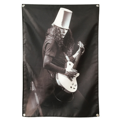 摇滚乐队酒吧琴行工作室挂旗挂布