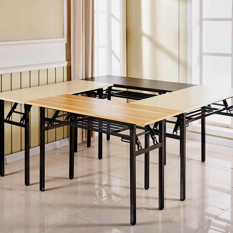 简易折叠桌子摆摊餐桌便携家用长条桌长方形简约会议桌培训桌