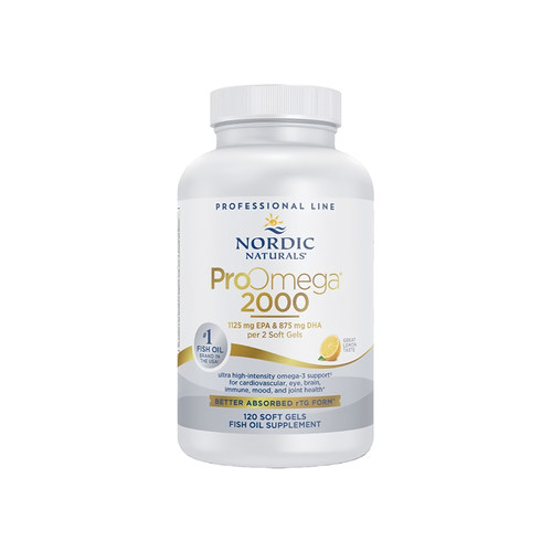 美国Nordic Naturals挪威小鱼proomega 2000专业级rtg深海鱼油