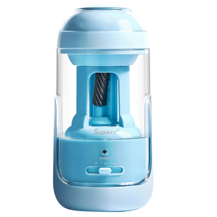 晨光大口经全自动削笔机卷笔刀大孔电动削笔机削笔器小学生专用铅笔特加粗洞洞笔转笔刀幼儿园男女孩儿童充电