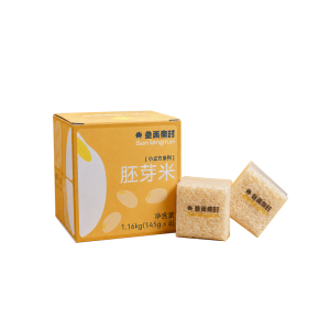 锁鲜免洗，叁两煮时小立方胚芽米