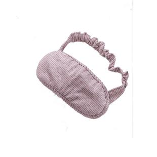 无印全棉天竺棉条纹遮光睡眠眼罩针织棉纯棉男女学生飞机旅行睡觉