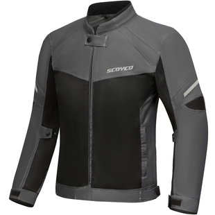 赛羽摩托车骑行服机车防摔赛车骑士服夹克男四季通风休闲JK118