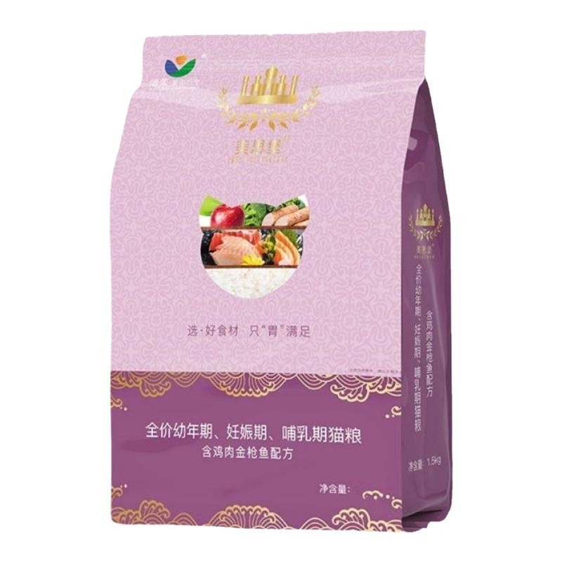 猫粮幼猫成猫鲜肉猫粮美思堡