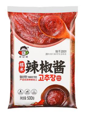韩国料理石锅拌饭下饭甜辣酱袋装