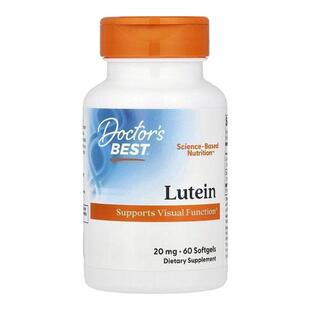 Doctor's Best金达威多特倍斯叶黄素软胶囊眼睛健康