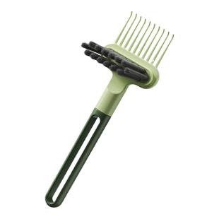 尹秀梳子清洁刷清洁神器气囊气垫梳清理刷排骨梳木梳清理器洗梳子