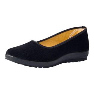 老北京布鞋女鞋官方旗舰店正品2026新款女款平绒软底不累脚老人鞋