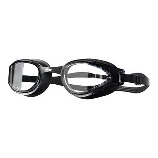 李宁泳镜高清防雾防水男款近视带度数游泳眼镜泳帽潜水专业套装备