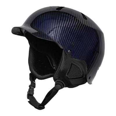 滑雪头盔成人男女防撞单双板雪盔骑行自行车全盔碳纤维滑雪帽