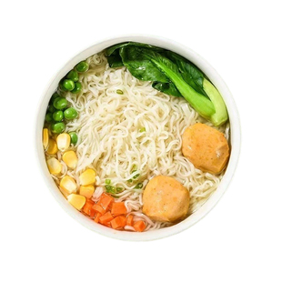 正宗铁棍山药方便面非油炸面饼泡面火锅面袋装免煮懒人冲泡速食