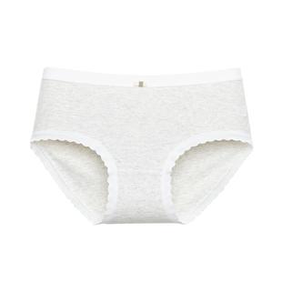 三福女低腰不夹臀内裤 少女棉花肌理纯棉裆半平角裤女467550