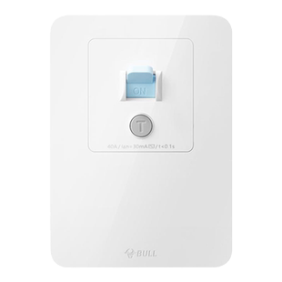 公牛漏电保护开关86型家用3P柜机空调32a保护器40A开关220V断路器