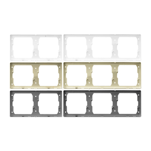 公牛86型开关插座面板连体框外框边框遮丑配件装饰架G36暗装框架