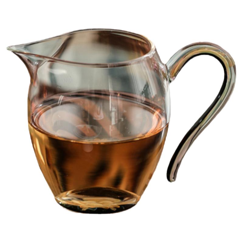 台湾新款怡然花语公道杯和器茶具