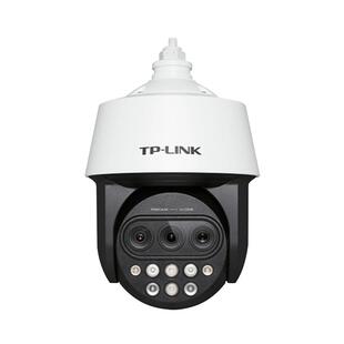 TP-LINK监控摄像头高清25倍变焦室外防水家用商用360度全景巡航POE高速球机红外夜视声光报警商用工业园区