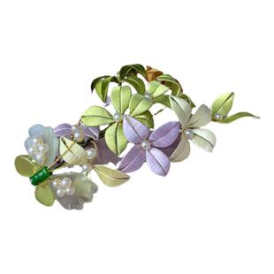 孤品捡漏无瑕疵无尽夏绣球花发饰汉服古风软簪