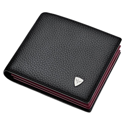 保罗男士本命年真皮大容量钱包