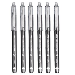 得力可擦笔小学生专用拔帽热可擦中性笔黑色蓝色晶蓝魔力擦摩易擦水笔0.5mm三年级儿童可檫速干按动式圆珠笔