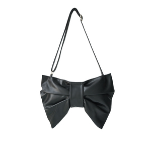 软糯小羊皮~蝴蝶结腋下包单肩小斜挎包女JK托特包Lolita小众时尚