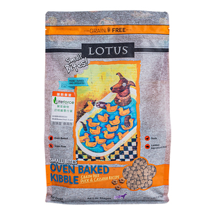 布丁妹妹 璐特思LOTUS莲花狗粮鸭肉甜薯小颗粒中小型成幼犬全犬粮