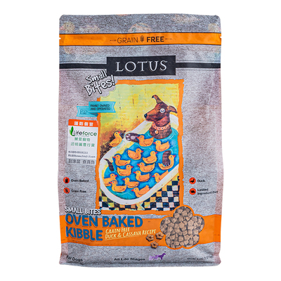 璐特思莲花鸭肉甜薯小颗粒狗粮