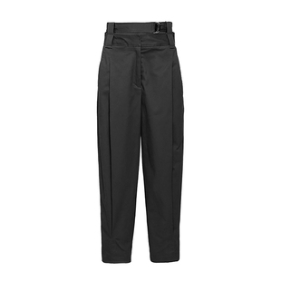 极简设计！工装风灯笼裤哈伦裤九分裤子女束脚弯刀裤工装风 春秋