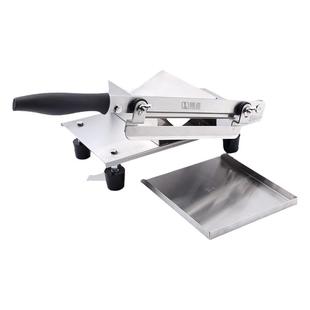 膳道冻肉铡刀切片机 切牛羊肉卷片家用铡刀机 不锈钢切片刀切肥牛