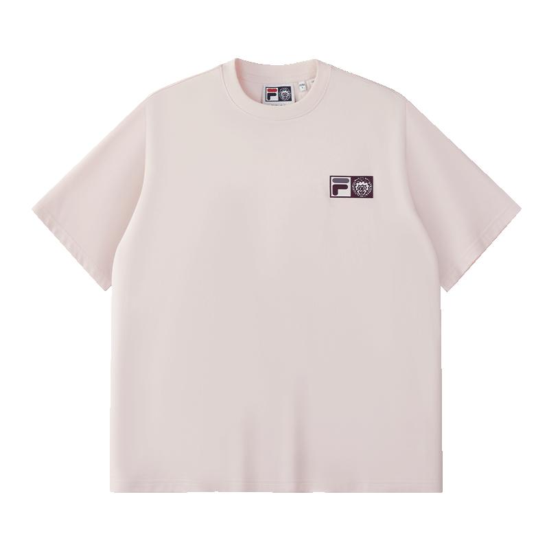 FILA FUSION | Mr Doodle斐乐潮牌情侣凉感短袖2025秋新款速干T恤