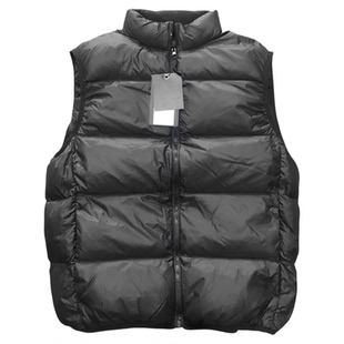 羽绒马甲背心男款短款情侣款宽松外穿马夹秋冬坎肩90绒外套