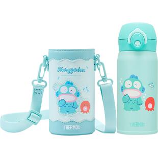 膳魔师三丽鸥半鱼人合作系列便携保温吸管杯咖啡杯夏季便携大肚杯