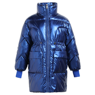 羽绒棉衣服女装精品冬季新中长款过膝加厚韩版收腰修身显瘦袄外套