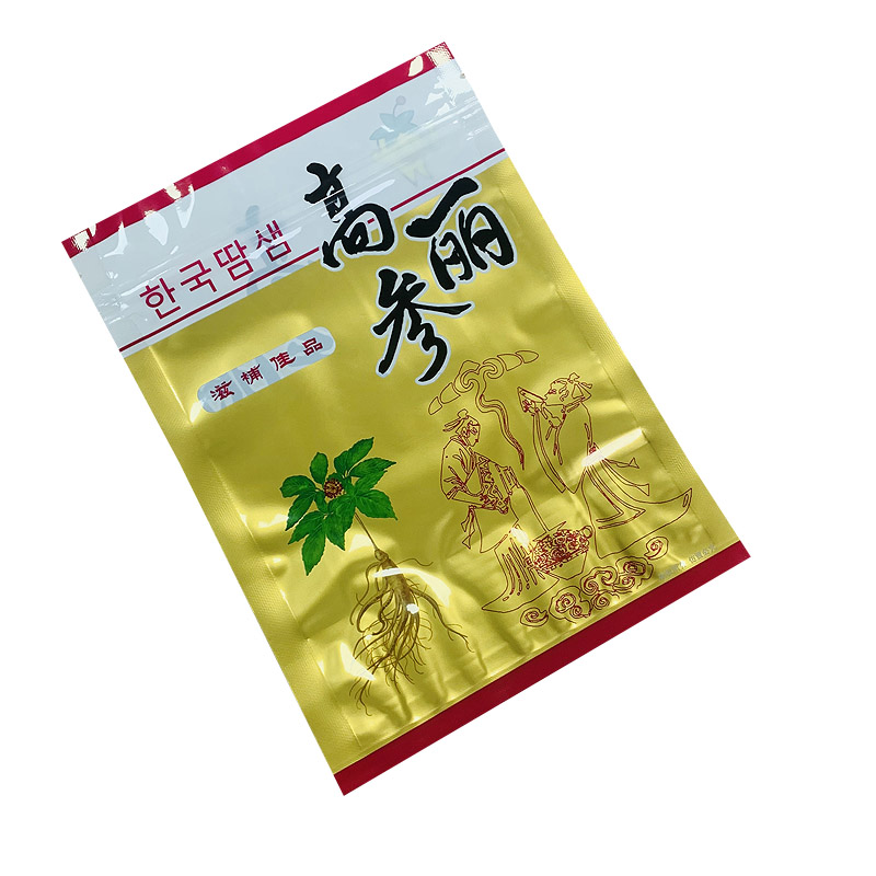 高丽参红参白参自封袋包装袋