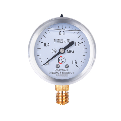 YN60耐震压力表表盘60mm