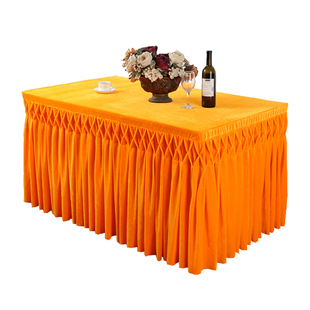 定制供桌布佛台布绒布佛桌围金丝绒黄布吊穗神位供佛桌布桌裙桌套