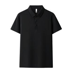 冰丝速干POLO衫定制工作服印logo企业文化衫4S店户外团建短袖T恤