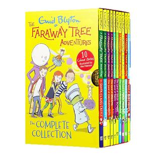 【哈利波特作者爱看的书】远方的魔法树10册A Faraway Tree Adventure章节桥梁侦探小说英文原版五个小伙伴远方的魔法树蓝思值640L