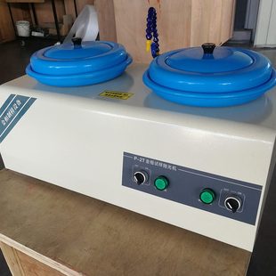 热处理铸造抛光机 金相试样抛光机 2T双盘台式