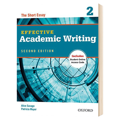 牛津学术英语写作教材2 英文原版 Oxford Effective Academic Writing 2 英文版大学教辅 进口原版英语书籍 OUP Oxford