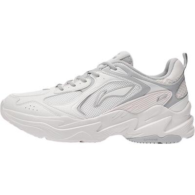 李宁男士复古潮流透气跑步鞋