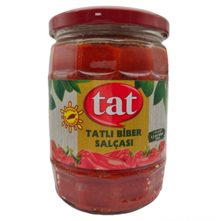 TAT Pepper Paste Sweet Turkey土耳其进口 塔特甜椒酱550g