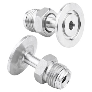 304不锈钢KF真空转VCR接头公头母头转接 真空转接法兰转VCR接头