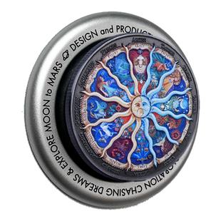 小众星座太阳神magsafe啪嗒磁吸手机支架折叠伸缩气囊泡泡可拆卸