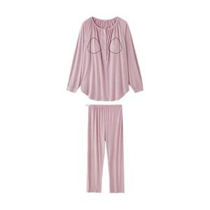带胸垫~莫代尔月子服夏季孕期产后哺乳衣孕妇睡衣怀孕家居服春夏