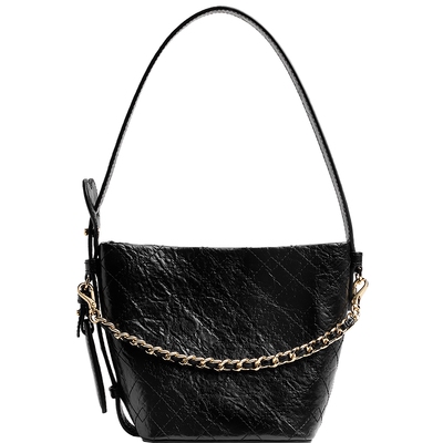 菱格子母水桶包CHARLES&KEITH