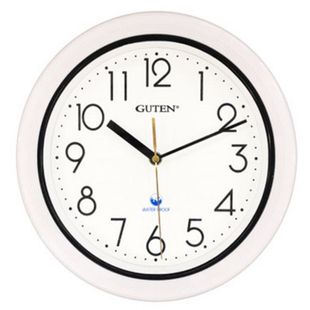 金钟宝挂钟 大号防水浴室挂钟 游泳池厨房防雾防水机芯钟